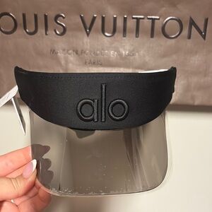 Alo Black Visor NEW!!